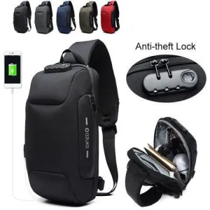 Anti Theft Backpack with 3 Digit Lock