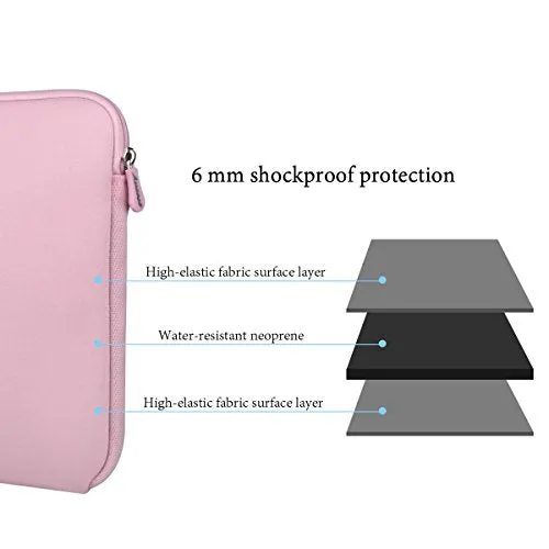 Aucase 11.6-13 inch Laptop Sleeve for MacBook Air M1 M2, MacBook Pro 13, Surface Pro, Chromebook Notebook 13, Water Repellent Neoprene Protective Case for Men and Women