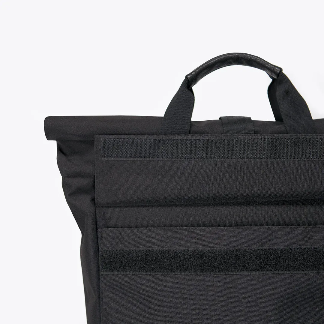 Backpack Roll Top Black Padded Large Recycled Ucon Acrobatics