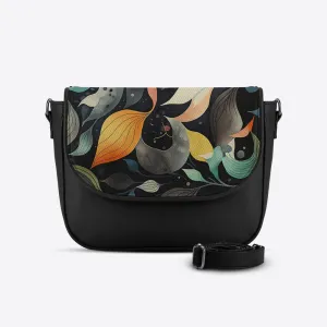 Black Messenger Crossbody Mussels