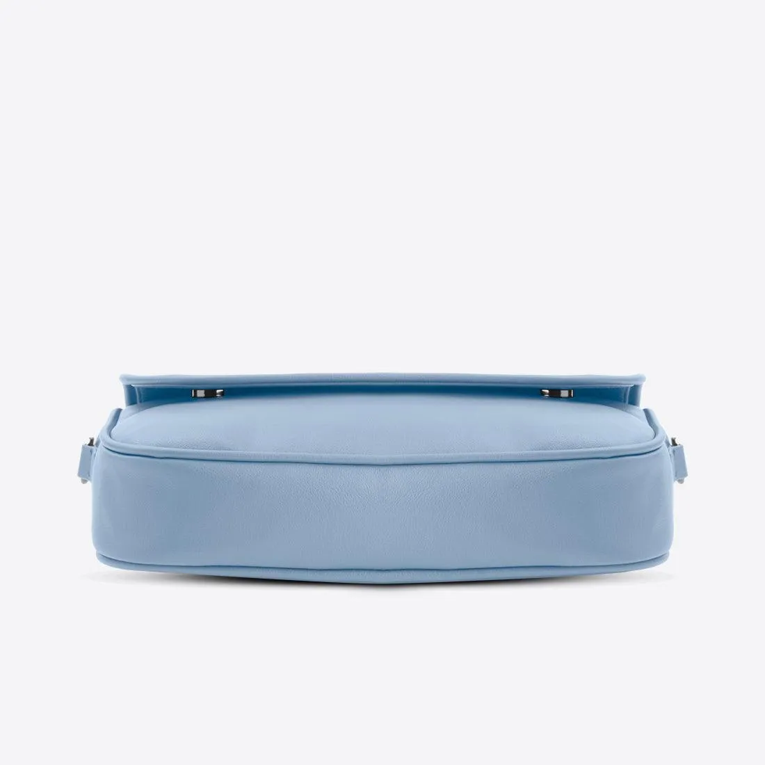 Blue Messenger Crossbody Abstract Art