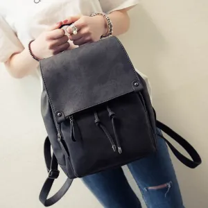 Canvas College Backpack Bag