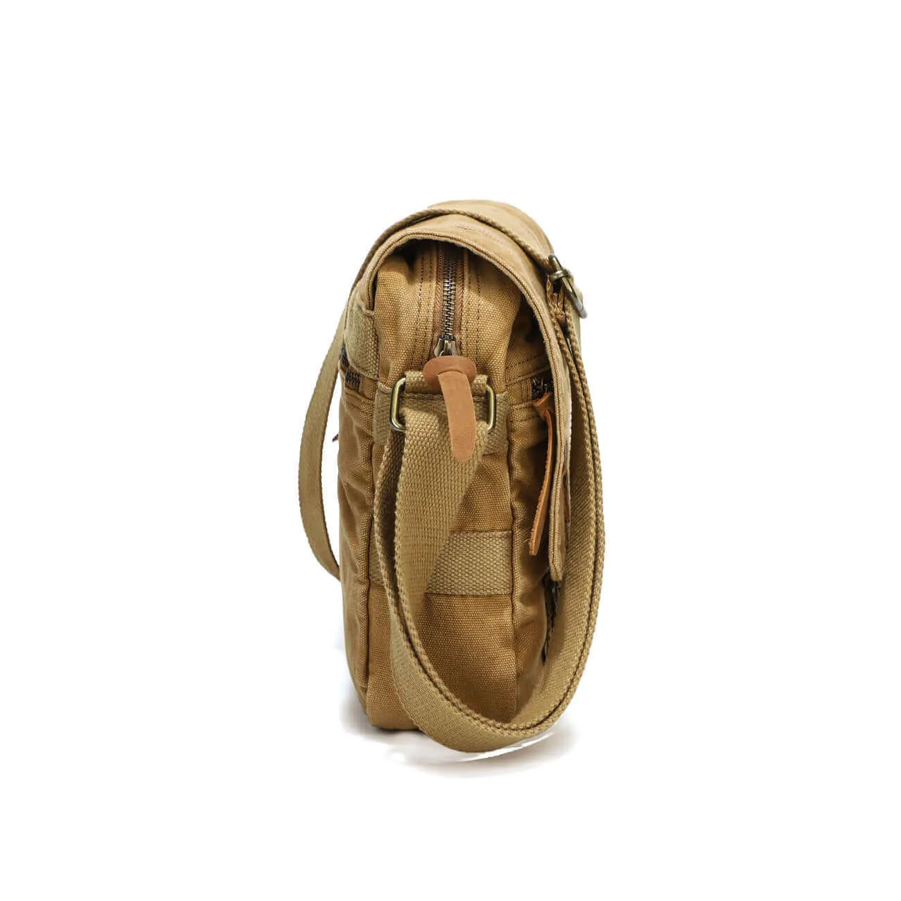 Canvas Crossbody Messenger Bag - Casual and Versatile