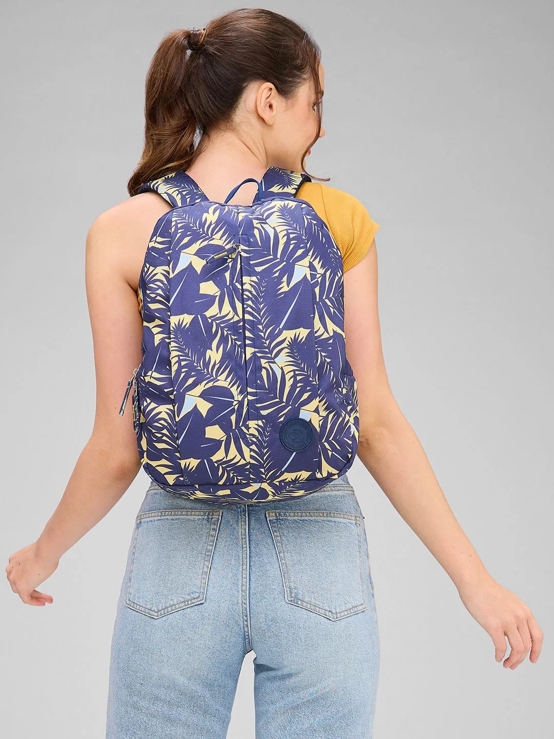Caprese Eddy Laptop Backpack Large Navy