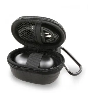 CASEMATIX Earbud Case Compatible with Samsung Galaxy Buds Live or Buds  True Wireless Earbuds Bluetooth, Clip On Carabiner Impact Protection