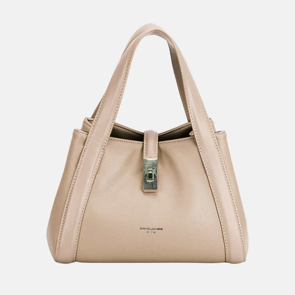 David Jones PU Leather Bucket Tote Bag