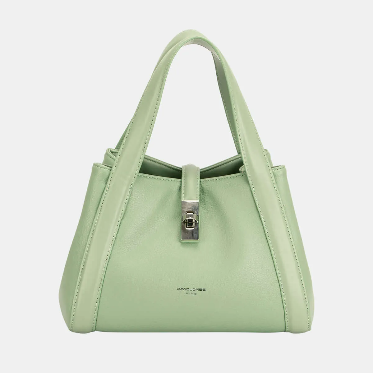 David Jones PU Leather Bucket Tote Bag