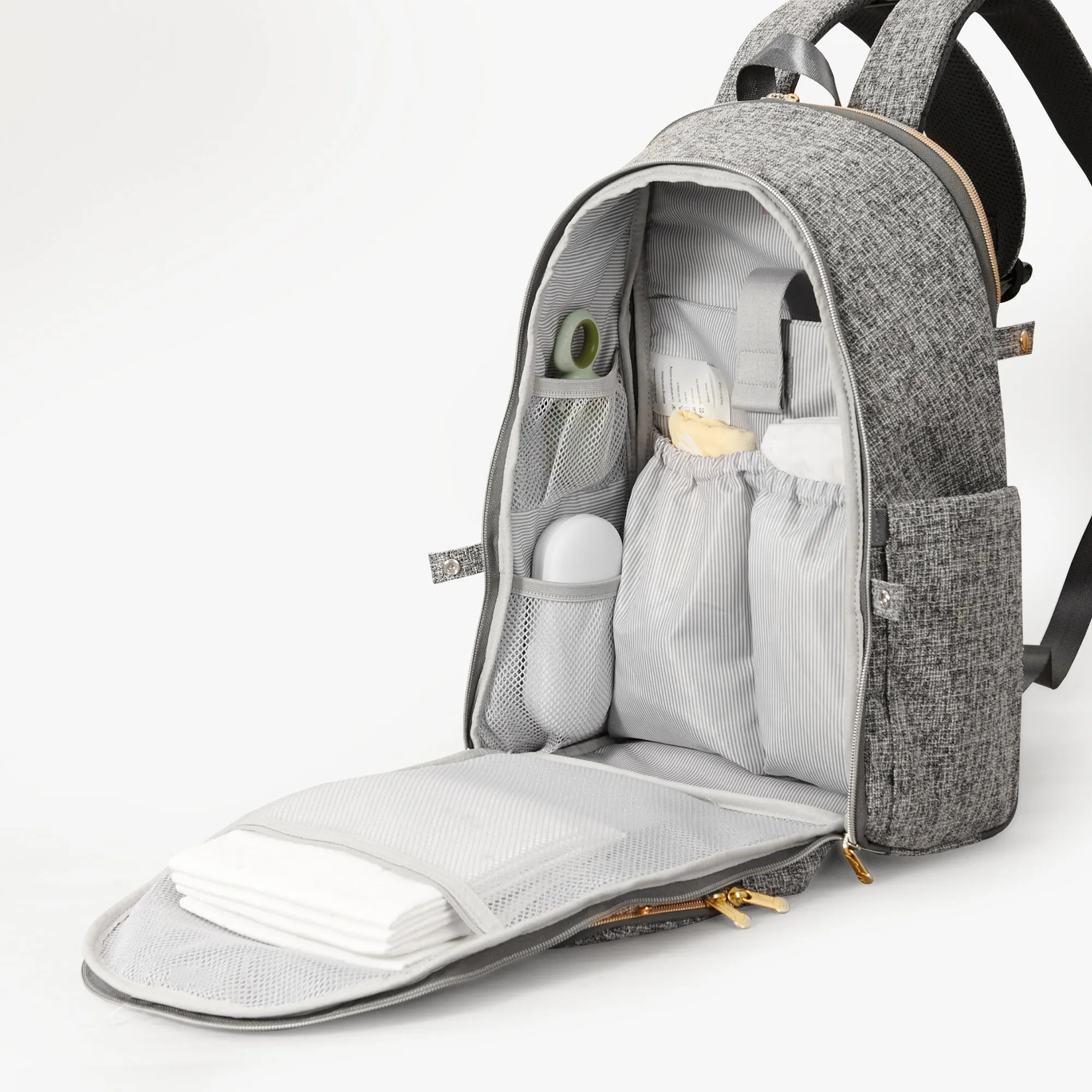 Diaper Bag Backpack: Foldable & Convenient for Travel