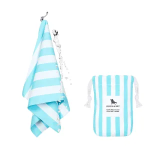 Dock & Bay Cooling Gym Towel - Tulum Blue - Outlet