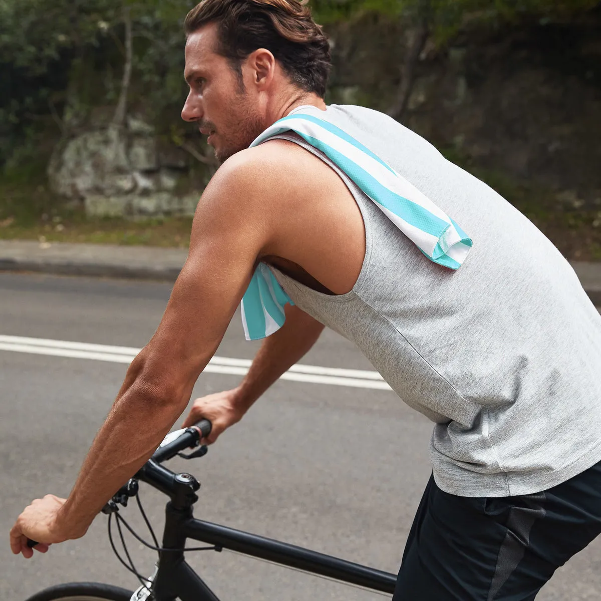Dock & Bay Cooling Gym Towel - Tulum Blue - Outlet