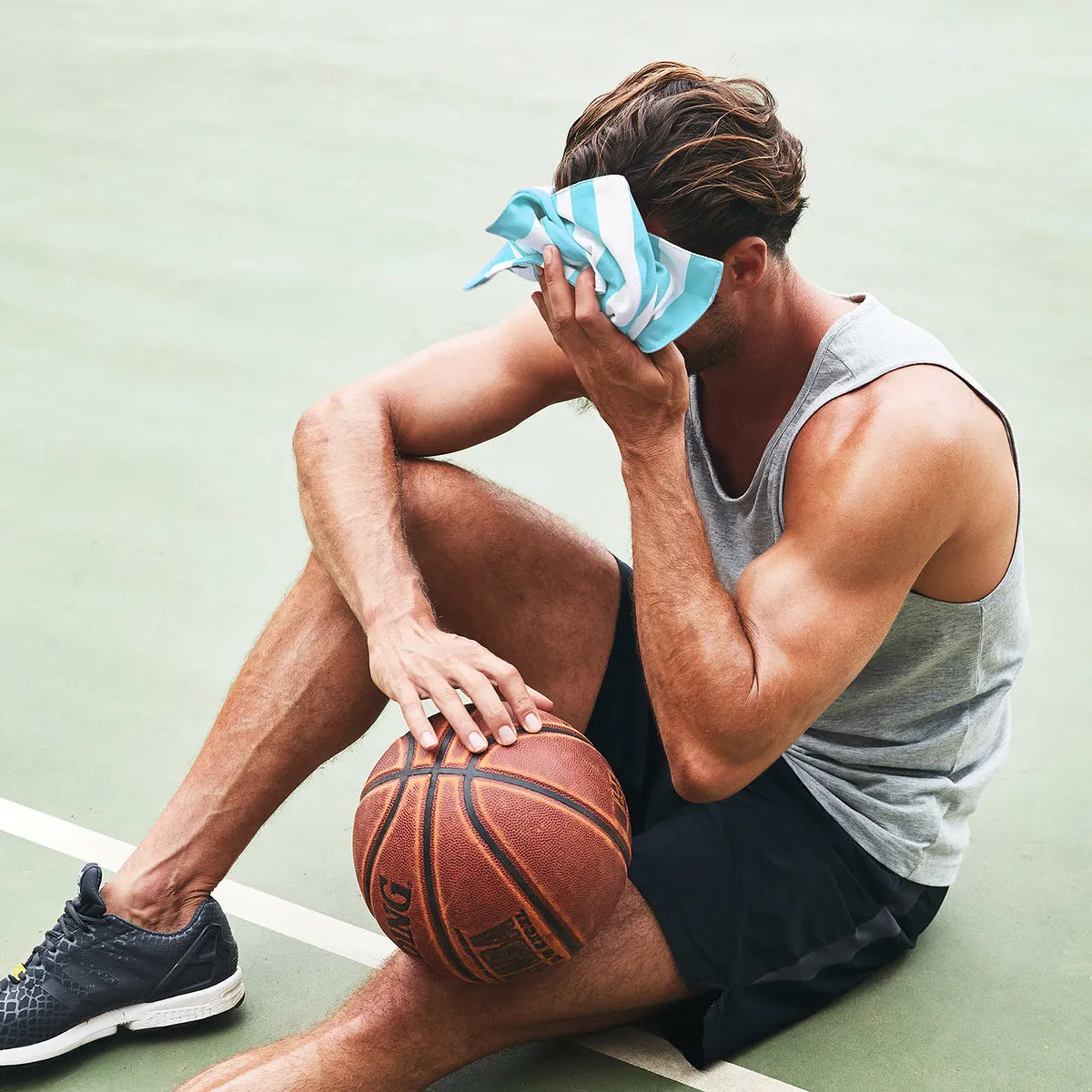 Dock & Bay Cooling Gym Towel - Tulum Blue - Outlet