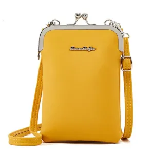 Eyes In Love Mini Crossbody Cellphone Messenger Bag