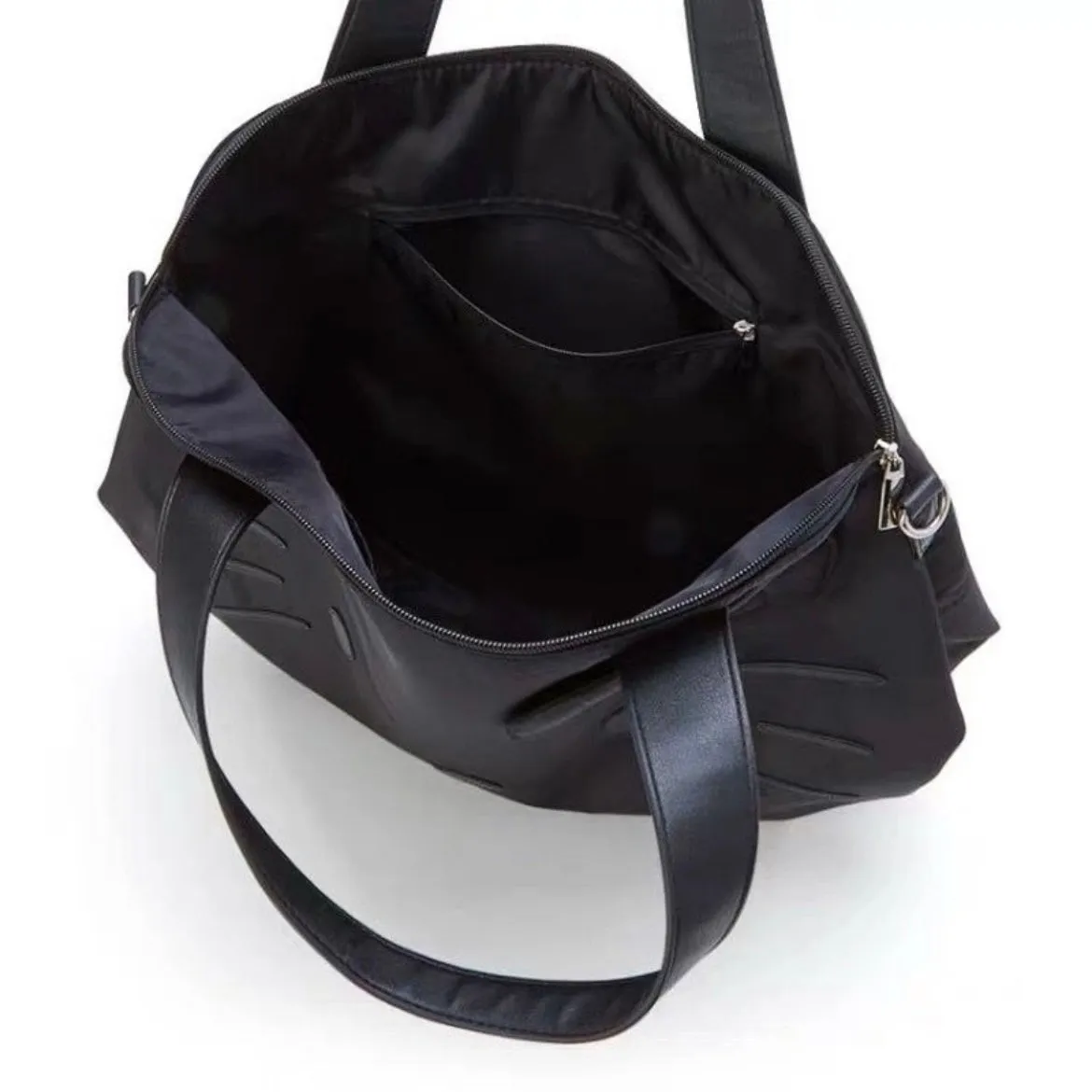 Hellokitty Black Large Travel Tote Bag Waterproof Expandable Duffel Gym Tote Bag