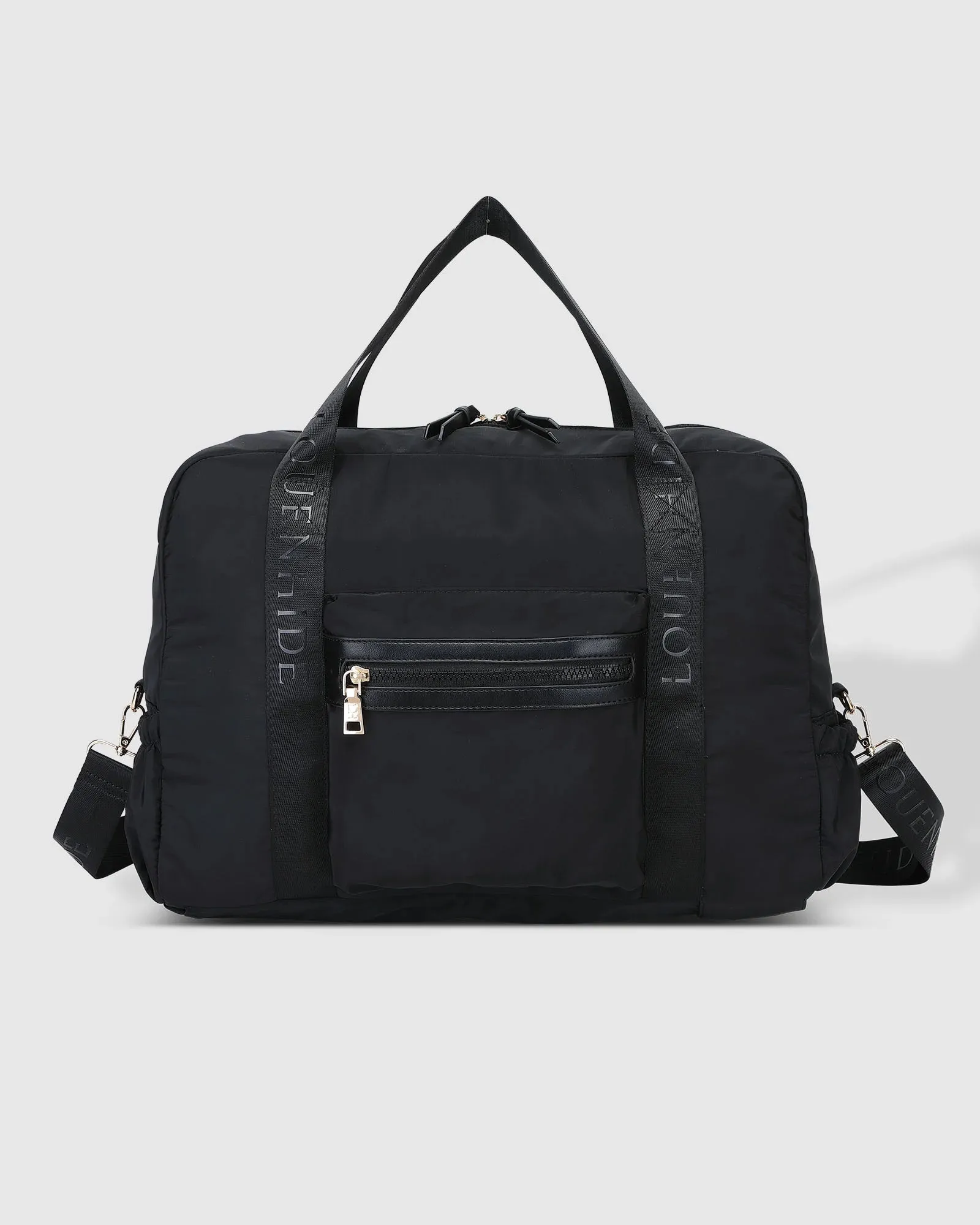 Jenn Nylon Travel Bag in Black