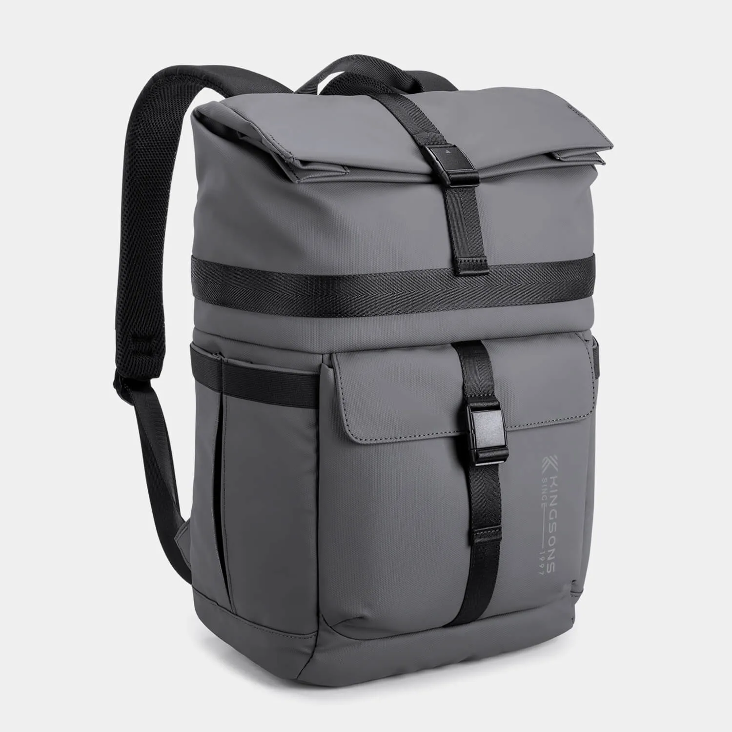 kingsons 25L urban roll top weekender backpack - KS3333W