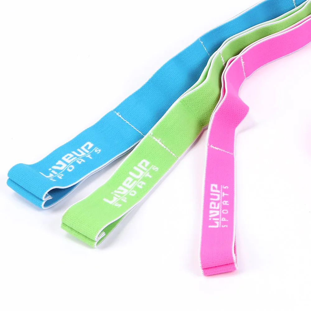 LiveUp Sports Resistance Band Light Color Pink, Size Small - LS3660