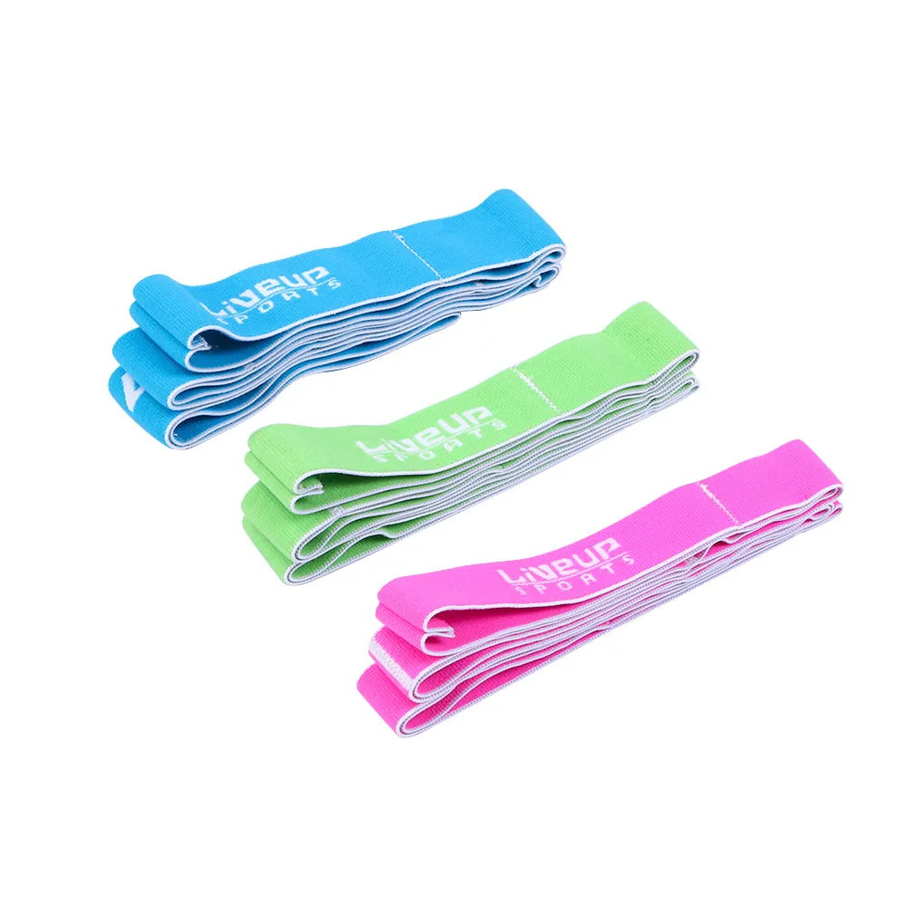 LiveUp Sports Resistance Band Light Color Pink, Size Small - LS3660