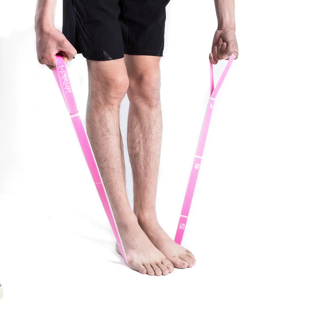 LiveUp Sports Resistance Band Light Color Pink, Size Small - LS3660