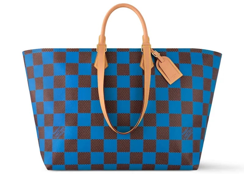 Louis Vuitton Sac Plat Soft Damier Pop Blue