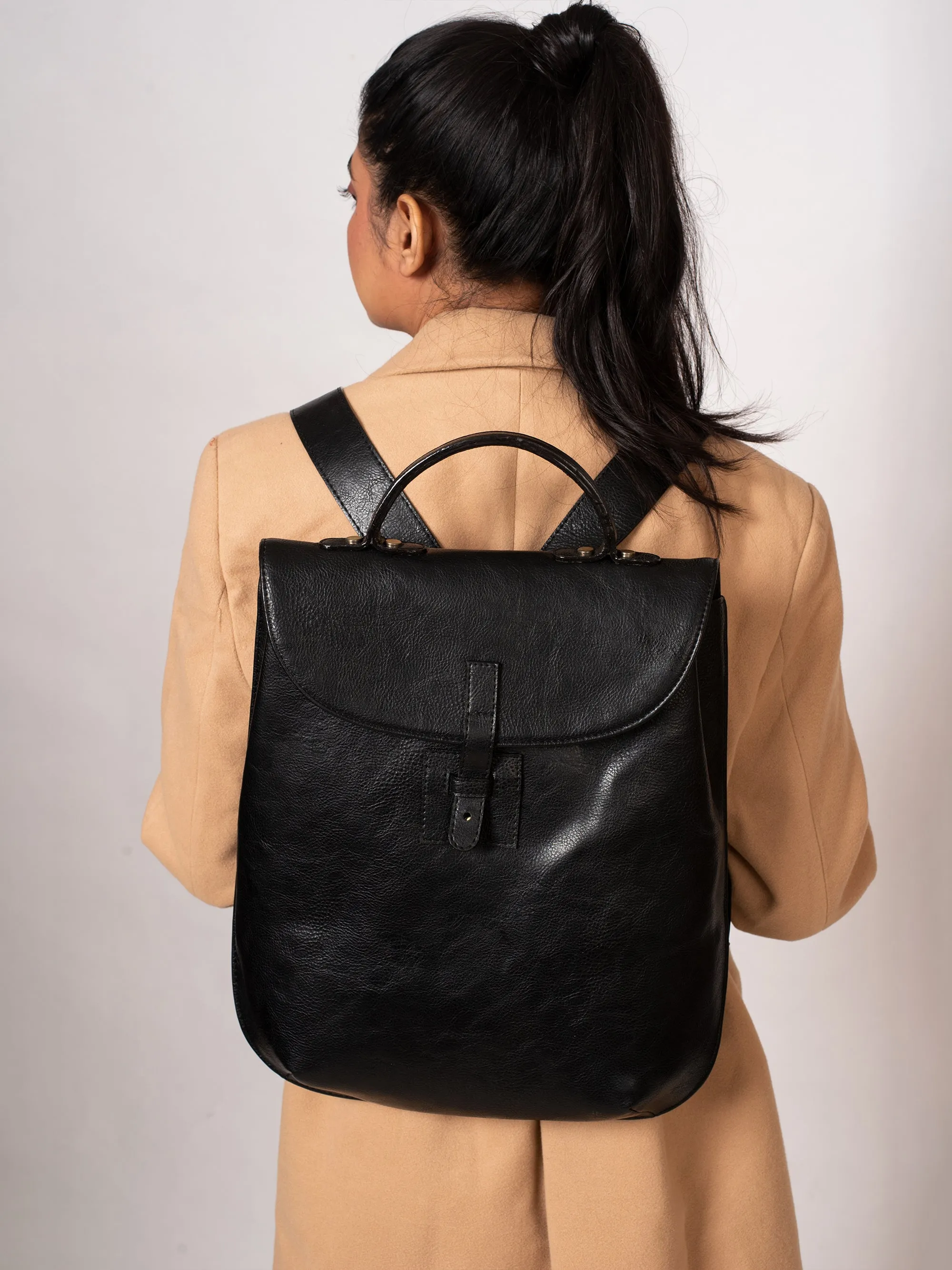 Midnight Black Backpack