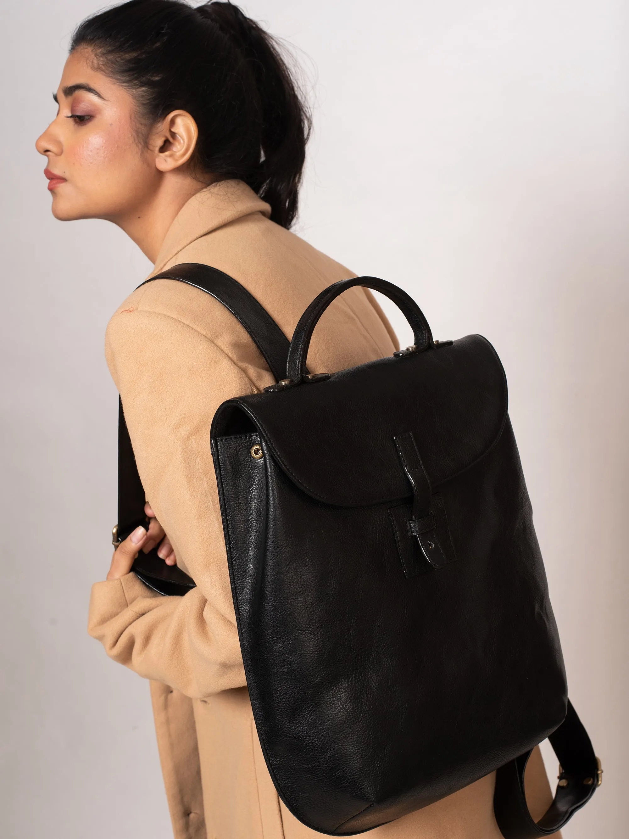 Midnight Black Backpack