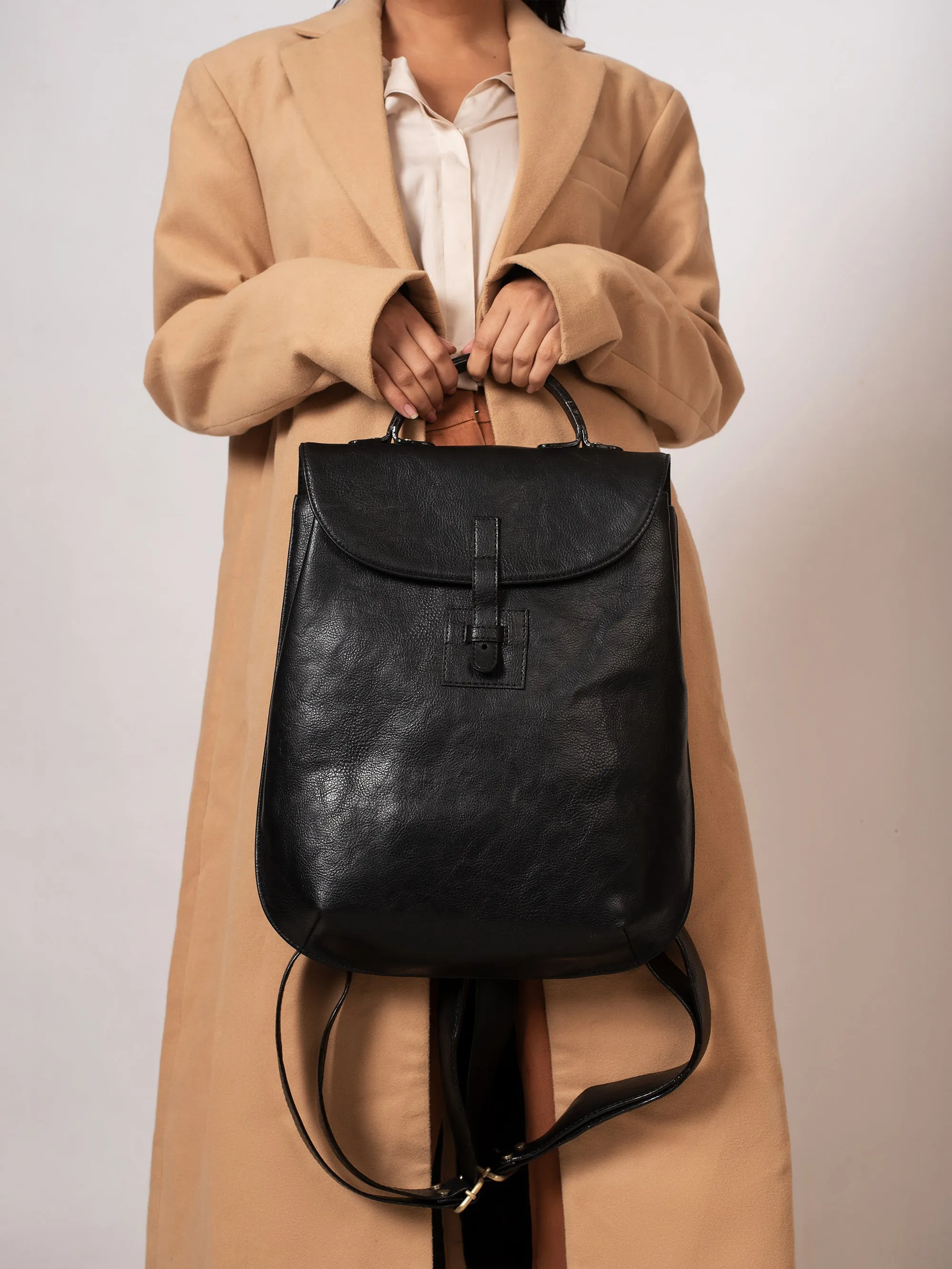 Midnight Black Backpack