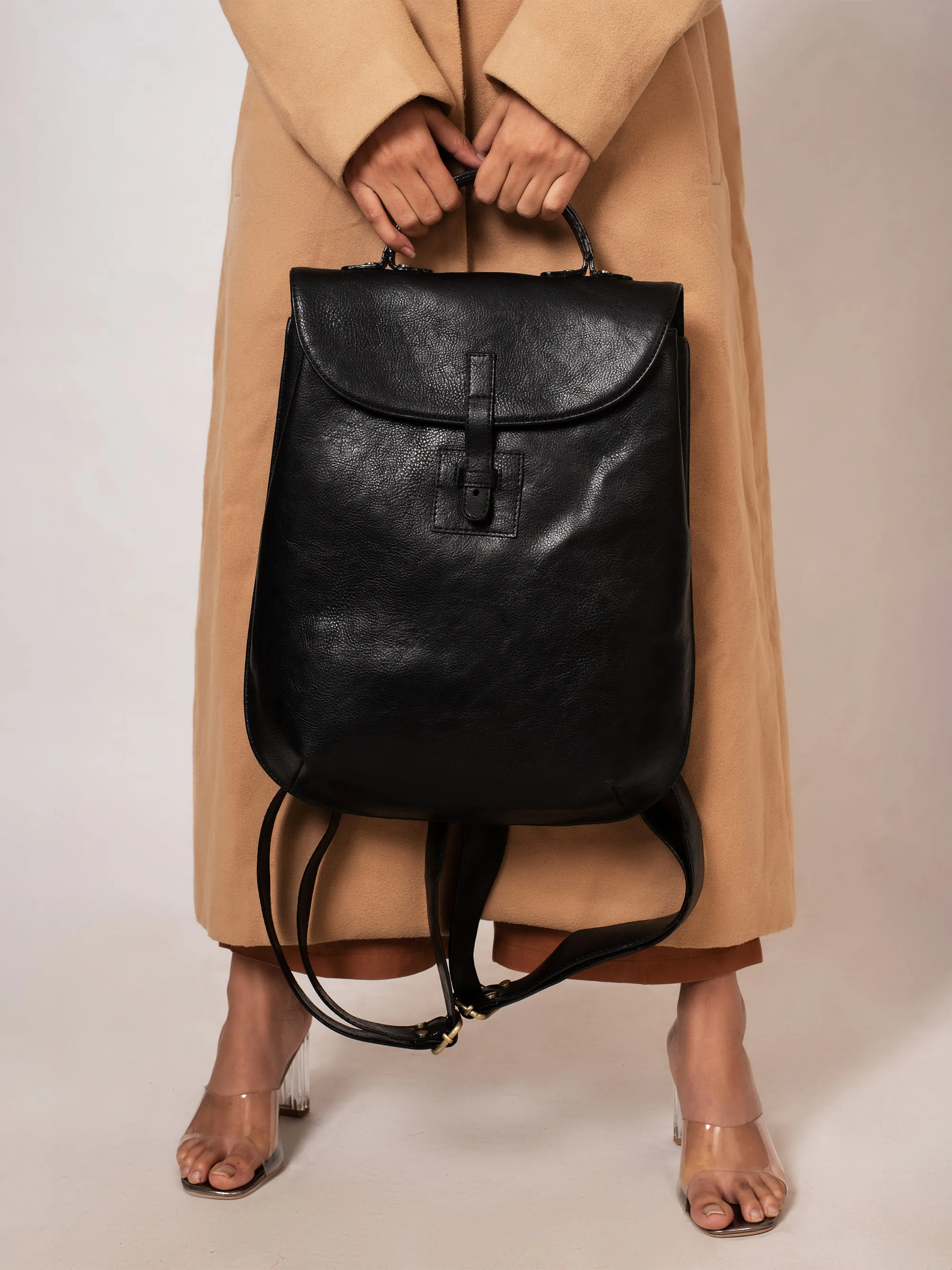Midnight Black Backpack