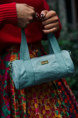 Naturally Dyed Mini Duffel - Green