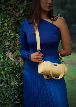 Naturally Dyed Mini Duffel - Yellow