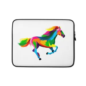 "Rainbow Horse" Laptop Sleeve/Case (The Rainbow Collection)