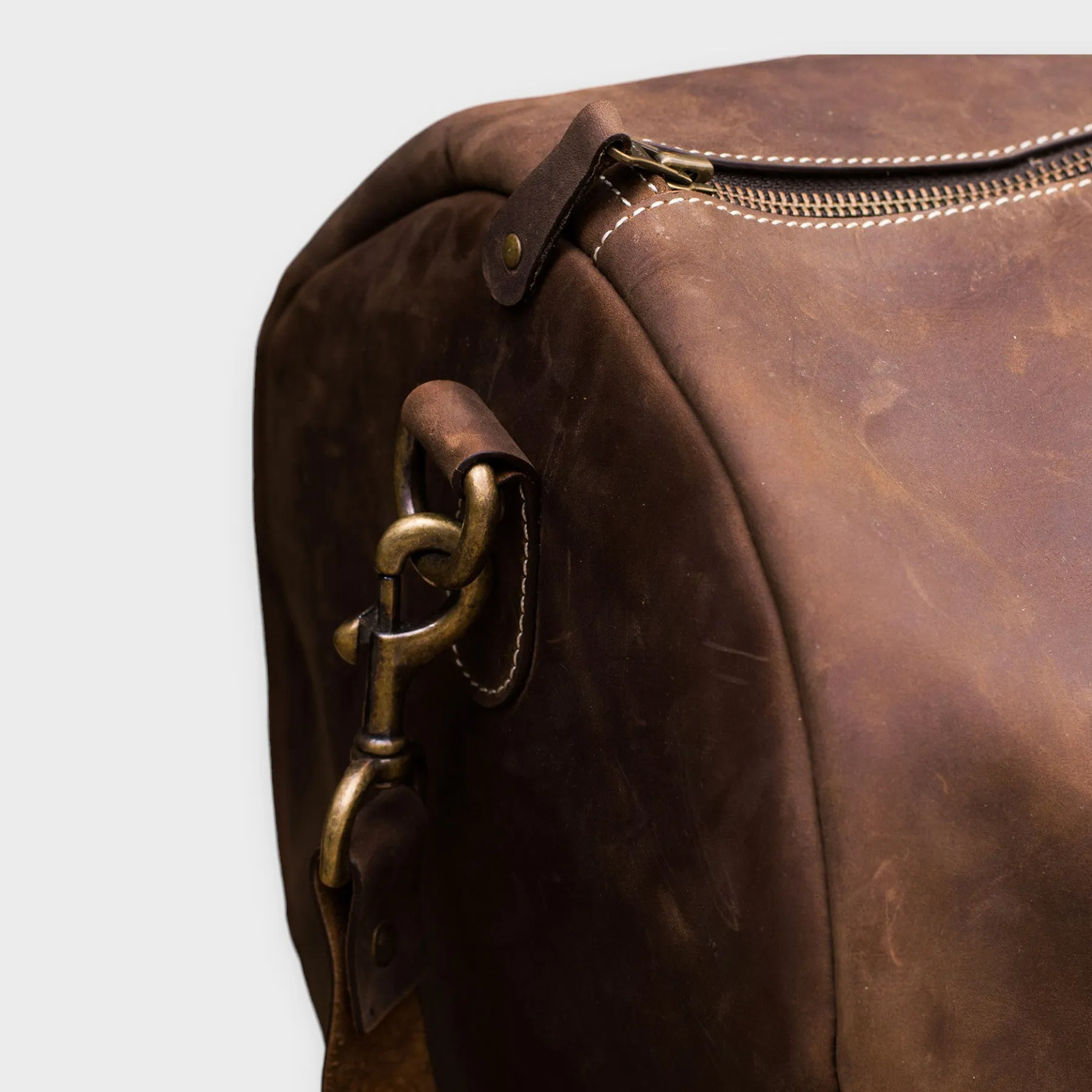 Shangrila Dark Brown Duffle Bag