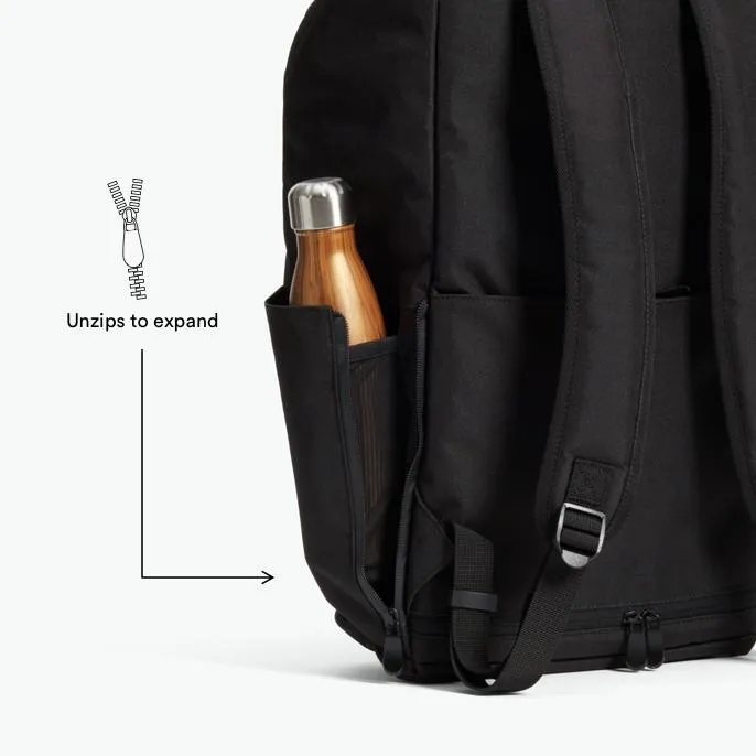 The Hakuba - 600D Recycled Poly - Onyx / Black / Grey Wave