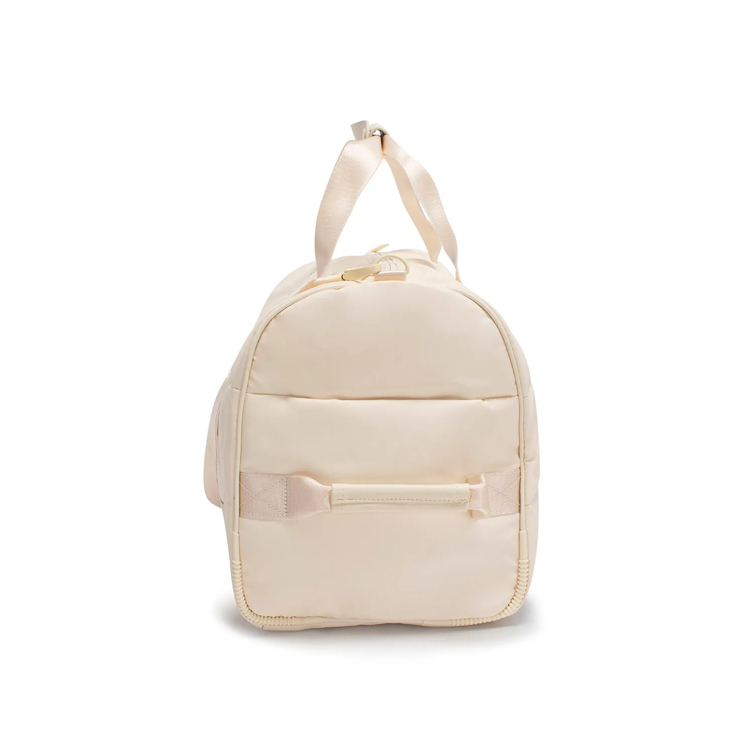 The Puffer Duffel Bag - Ivory