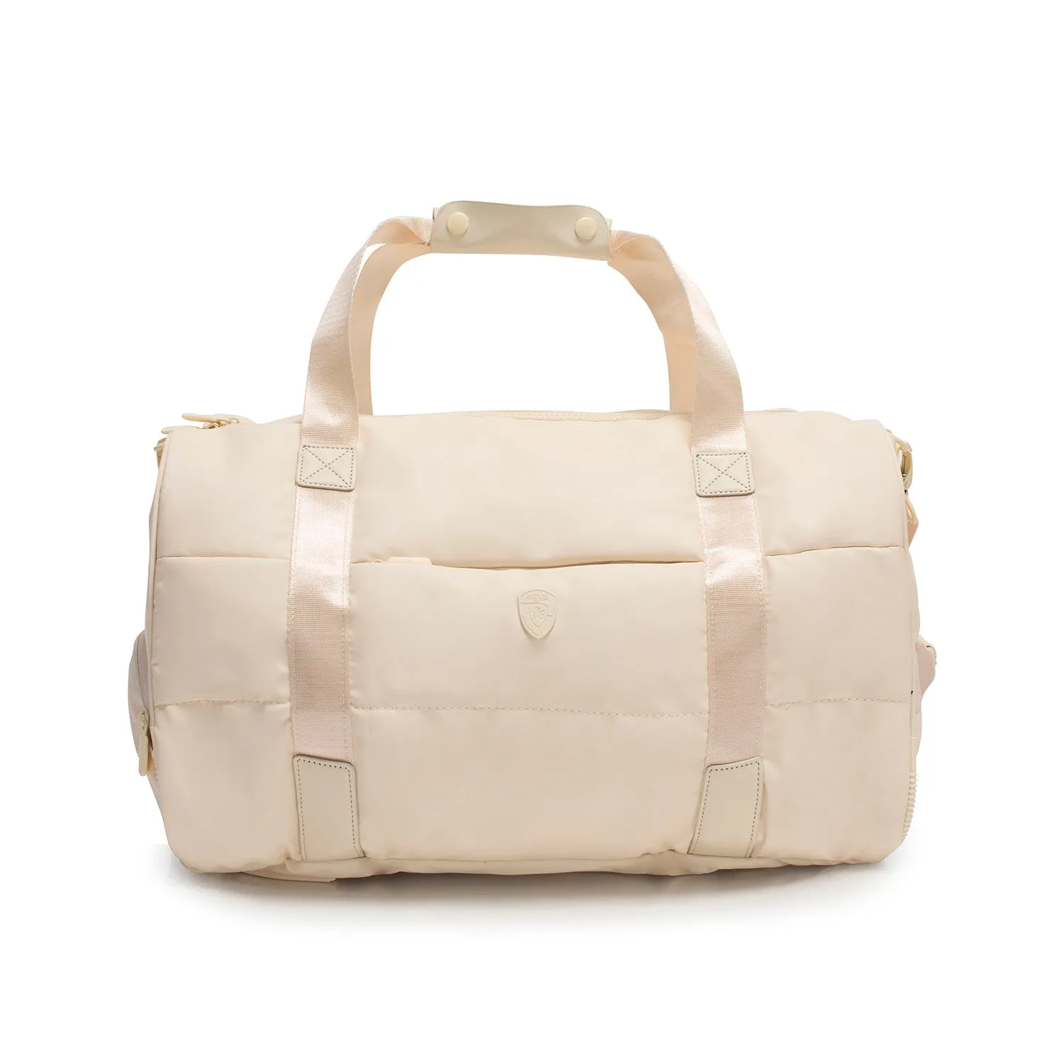 The Puffer Duffel Bag - Ivory