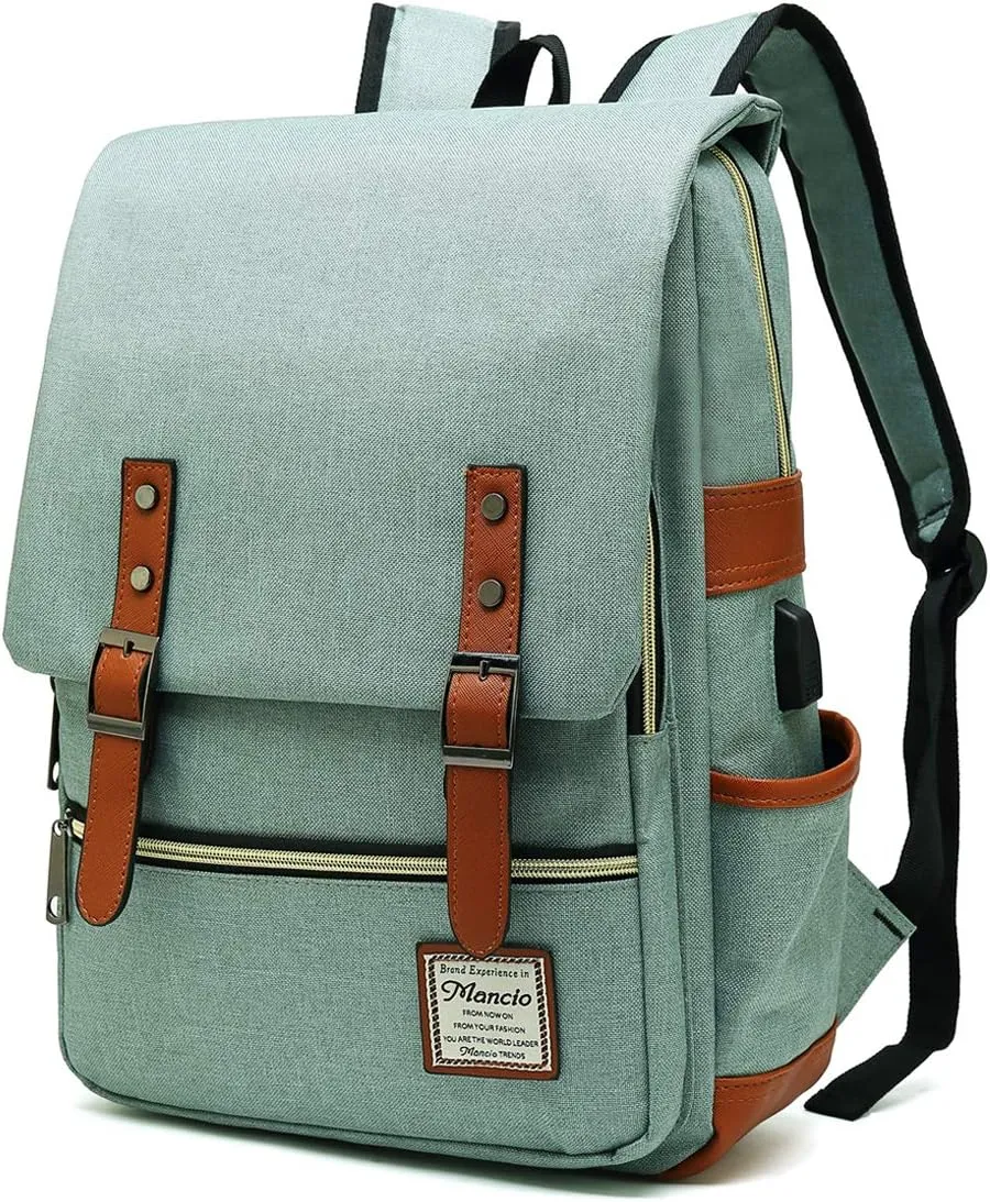 Waterproof Black Shoulder Daypack Laptop Backpack